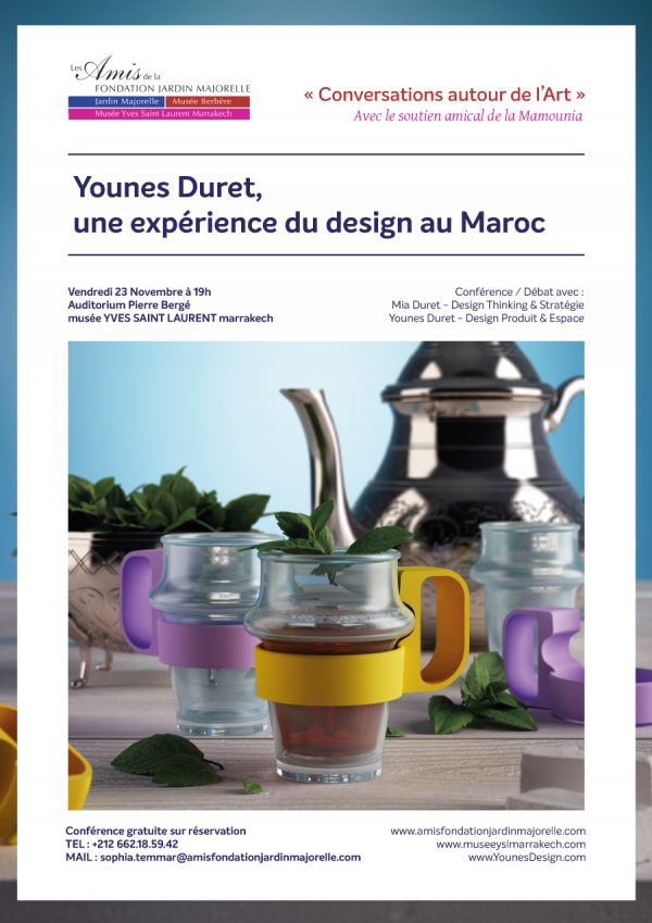 Younes Duret, une expérience du design au Maroc