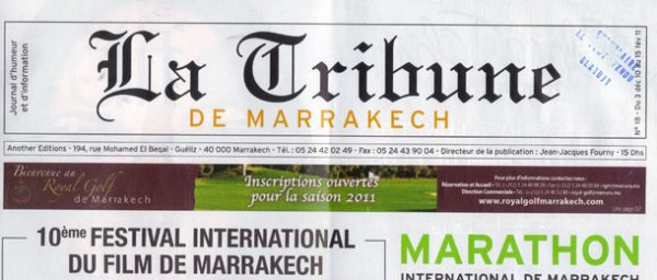 Article la Tribune 18 – Maroc